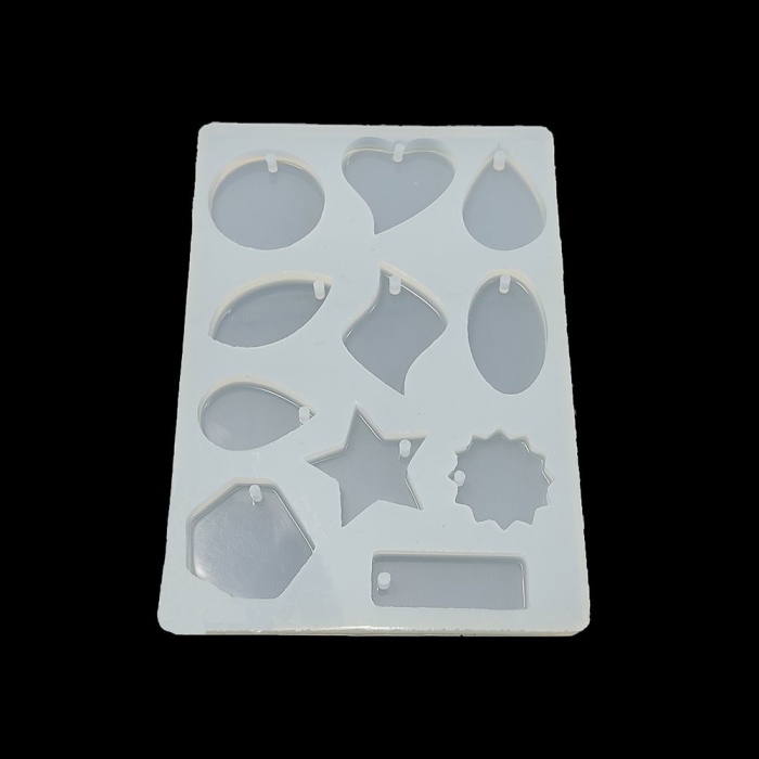 Çoklu Büyük Epoksi Kalıp - Takı Kalıbı - ÇK1