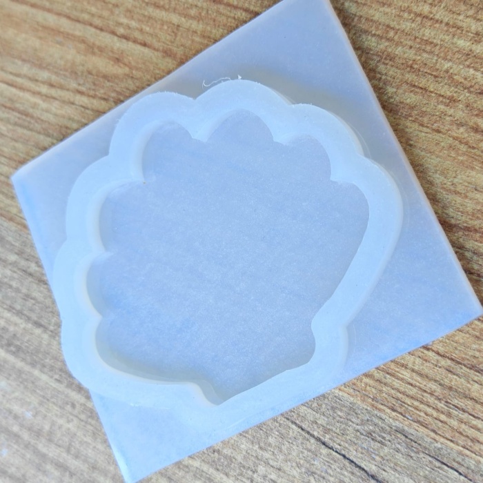 Mutlu Midye Hobi Silikon Kalıbı - SNTM178 (inci)