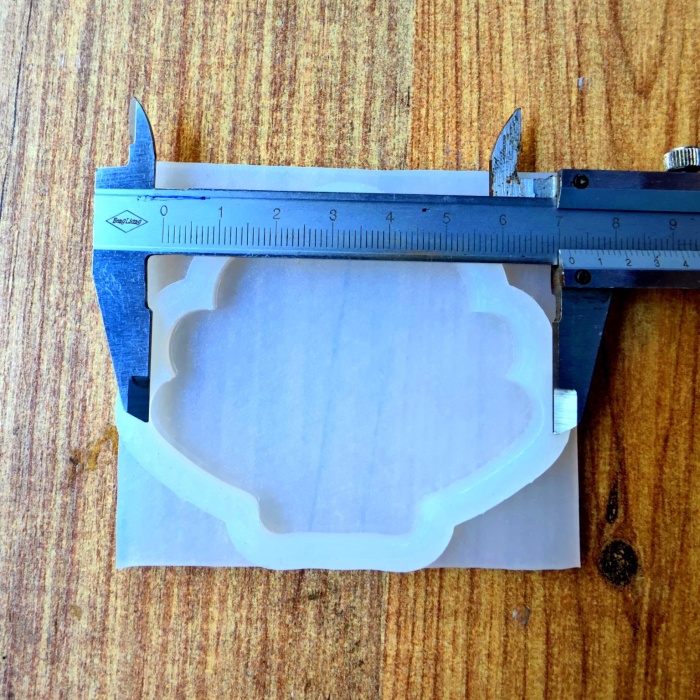 Mutlu Midye Hobi Silikon Kalıbı - SNTM178 (inci)