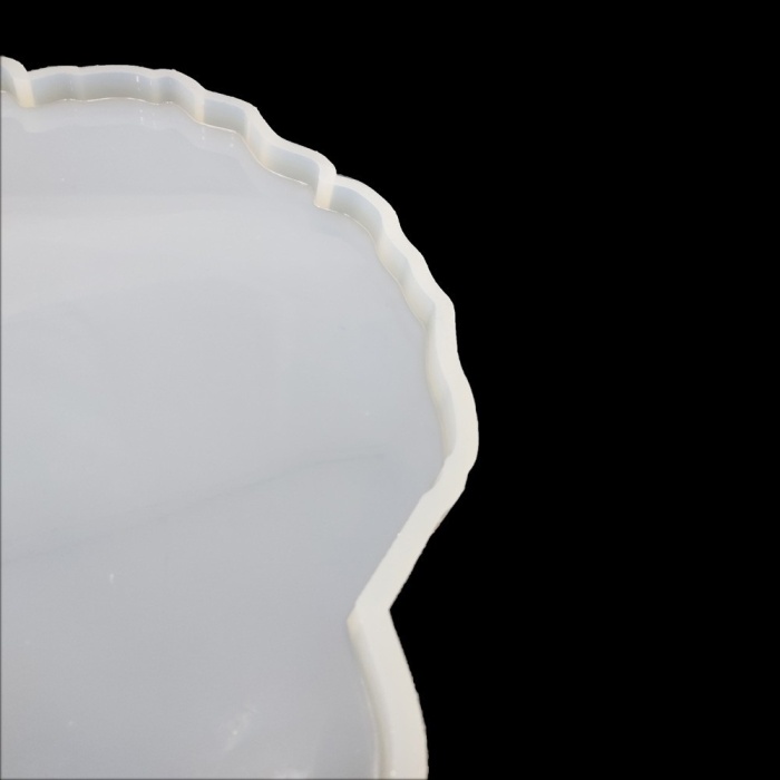 Saat ve Sehpa ve Tepsi Reçine Epoksi Kalıbı 43 cm - 806 - T1