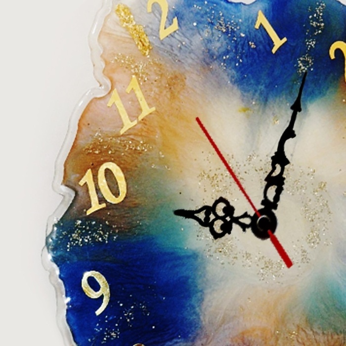 Saat ve Sehpa ve Tepsi Reçine Epoksi Kalıbı 43 cm - 806 - T1