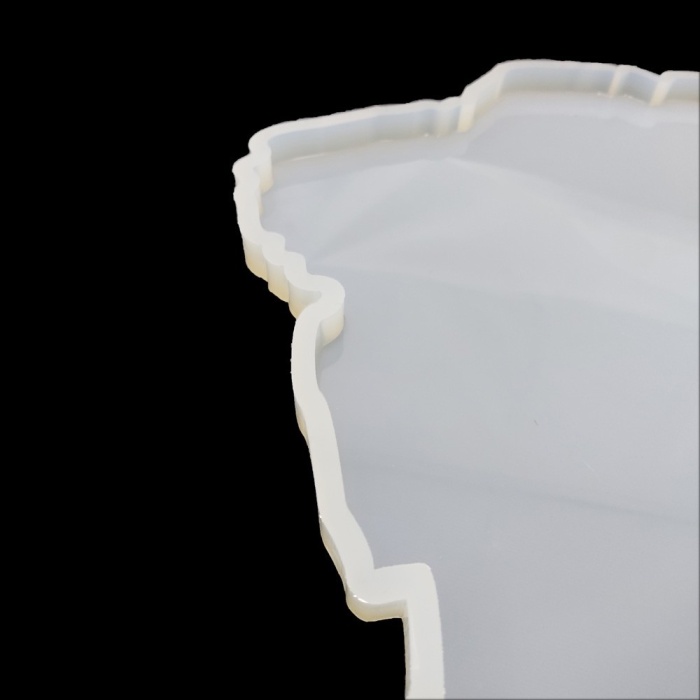 Saat ve Sehpa ve Tepsi Reçine Epoksi Kalıbı 43 cm - 806 - T1