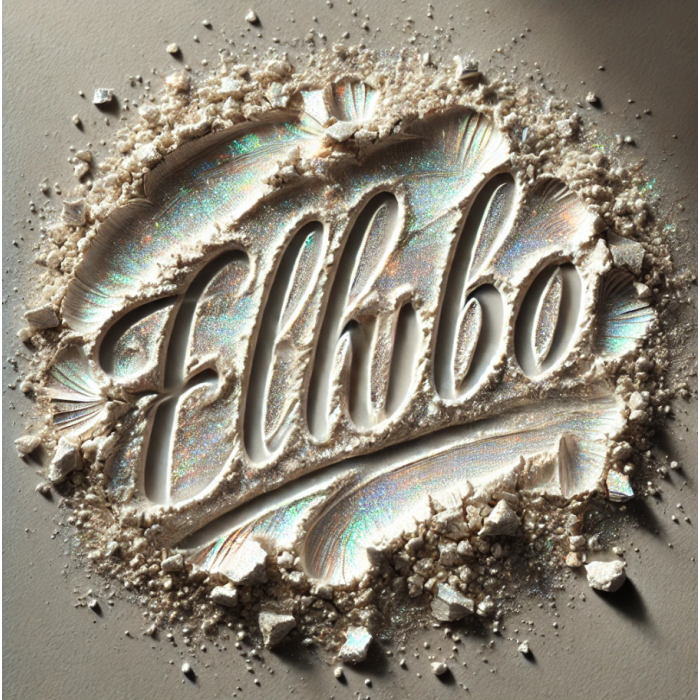 Sedef Pigment Metalik Toz Boya - Kırık beyaz - 5 Gr