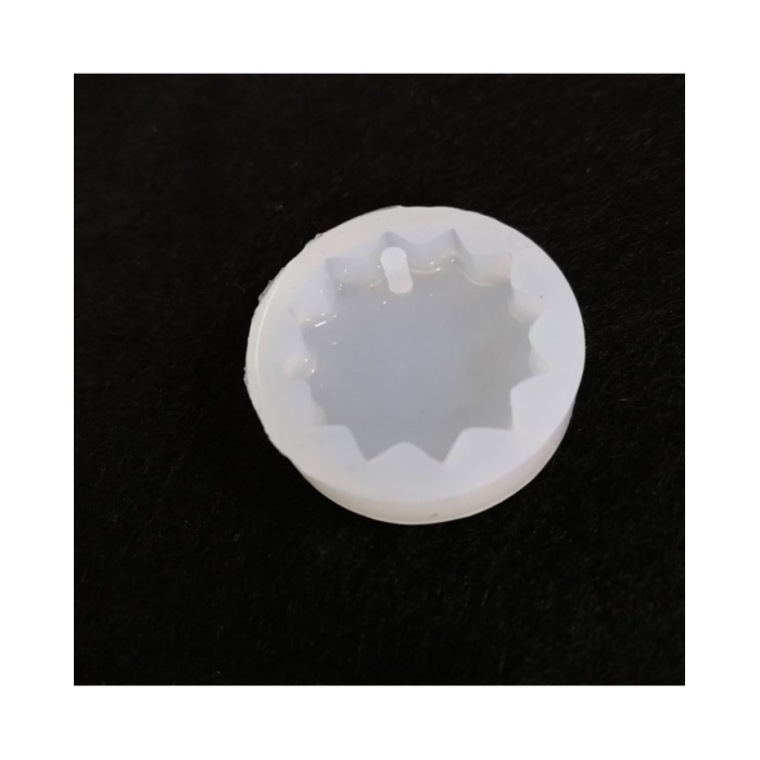 Güneş Kolye Reçine Epoksi Kalıp-delikli - E23