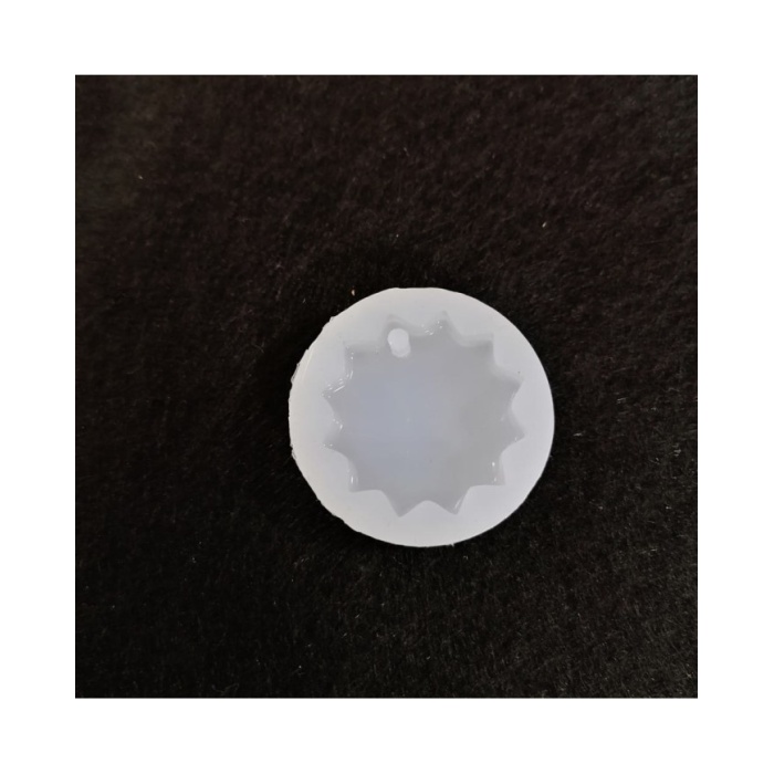 Güneş Kolye Reçine Epoksi Kalıp-delikli - E23