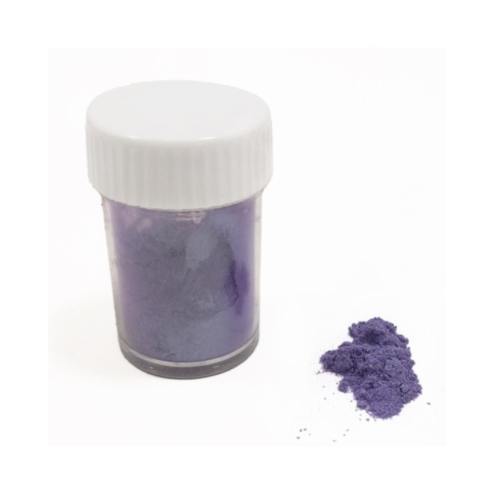 Sedef Pigment Metalik Toz Boya - Menekşe lila