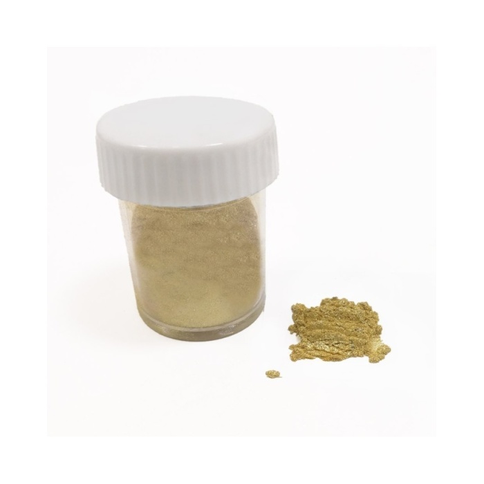 Sedef Pigment Metalik Toz Boya - Light Gold