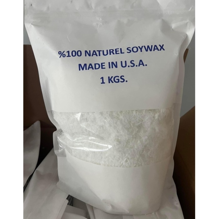 Amerikan Soya Wax %100 Natural 1 Kg