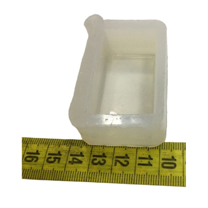 Dikdörtgen Reçine Epoksi,Mum,Sabun ve Beton Kalıbı Kod:e001