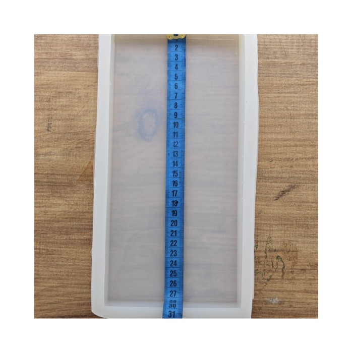 Reçine Epoksi Silikon Kalıp 28x13x3 cm