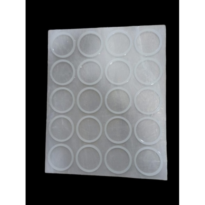 20 Lİ 7,8 CM REÇİNE EPOKSİ MAGNET KALIBI YUVARLAK MODEL