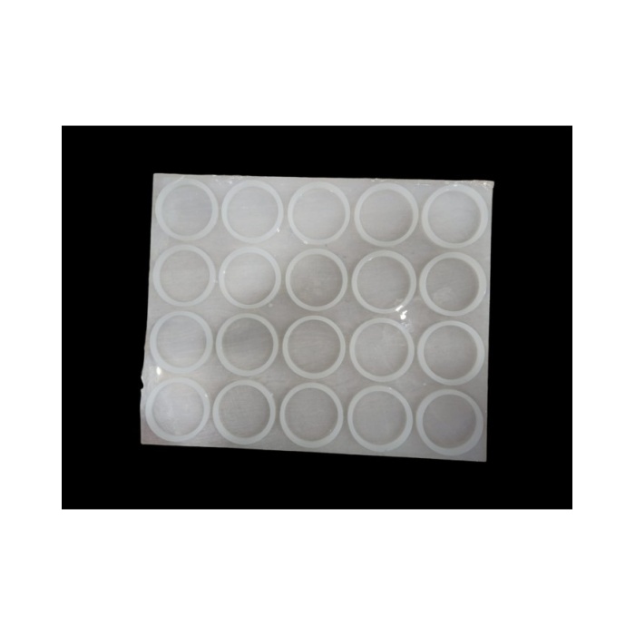 20 Lİ 7,8 CM REÇİNE EPOKSİ MAGNET KALIBI YUVARLAK MODEL