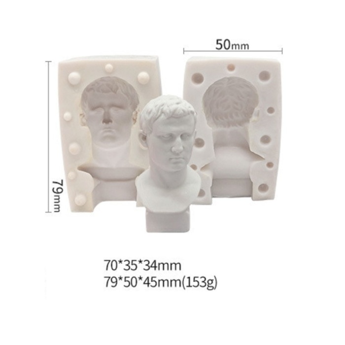 Sezar Suretli Mum Beton Silikon Kalıp  1259A