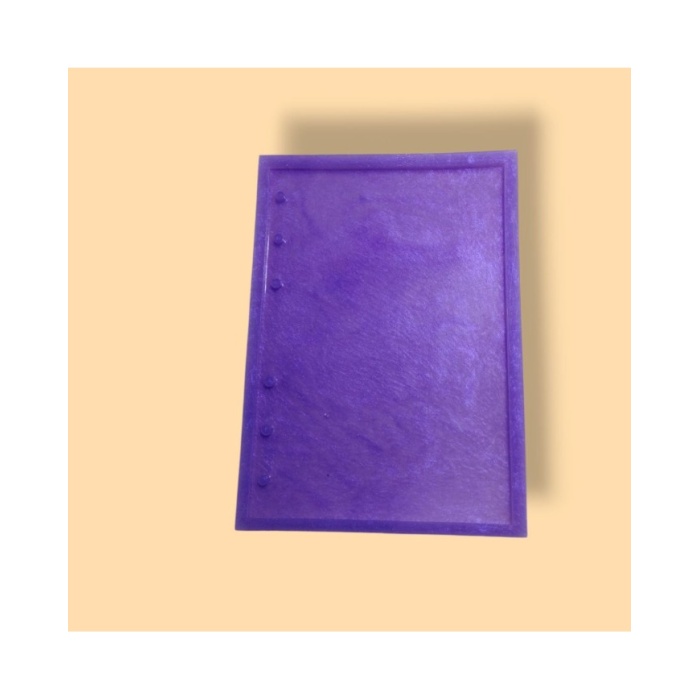 A6 Epoksi Reçine Not Defteri-Kitapcık Kapağı Silikon Kalıp 16cm*11cm