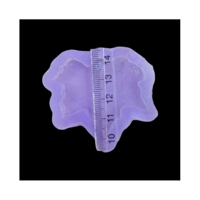 10 Adet Reçine Epoksi Kalıp Çoklu Kolye Anahtarlık  Çınar Yaprağı 4.5 cm
