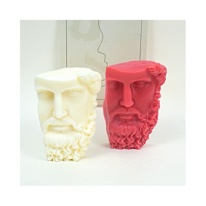 Ressam Michelangelo Heykeli Mum Beton Sabun Kalıbı Kod:1262