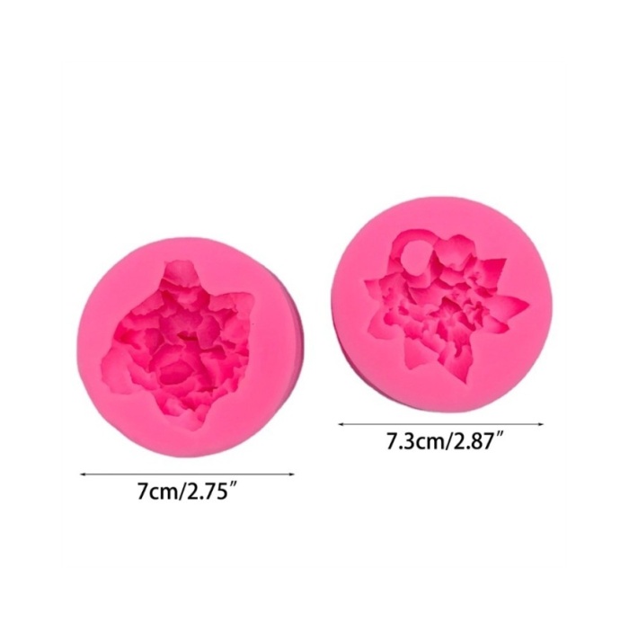 Ortanca Çiçeği Epoksi Mum ve Beton Kalıbı - Kod: 1279