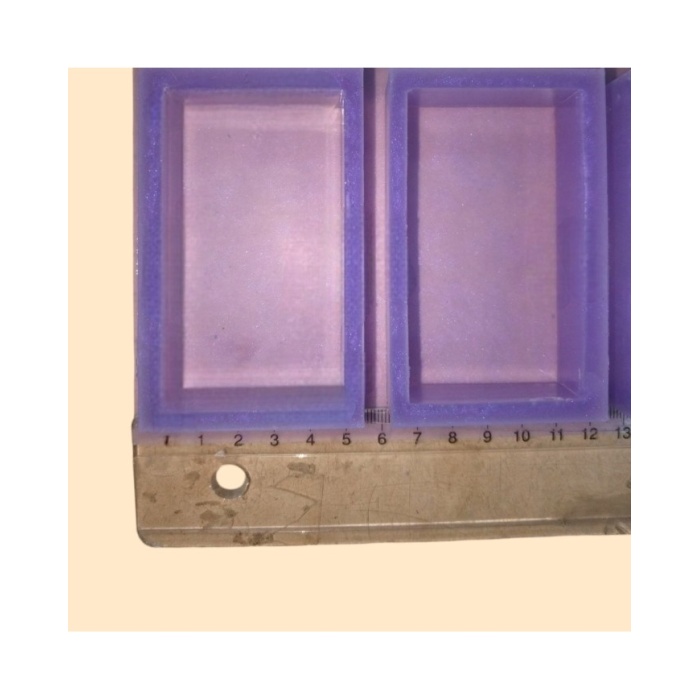 Reçine Epoksi Sabun Mum Silikon Kalıp 8x4x2 cm