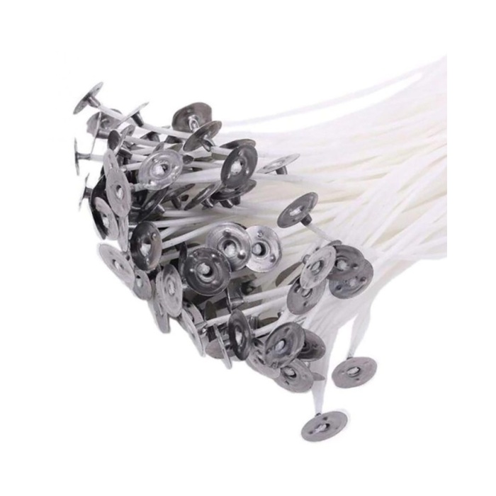 Mum Fitili Hazır Kopçalı -15 Cm - 25 Adet