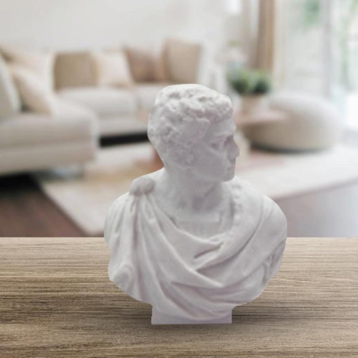 Roma Askeri Mum Beton Pimli Silikon Kalıp Kod 1259D