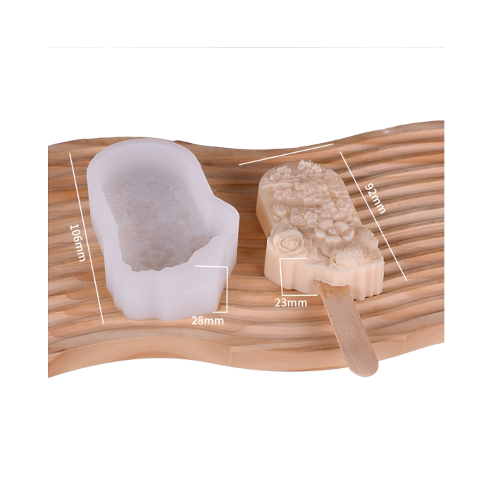 Dondurma Mum Kalıbı - Hobi Silikon Kalıbı -Kod:1270