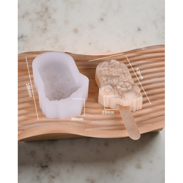 Dondurma Mum Kalıbı - Hobi Silikon Kalıbı -Kod:1270