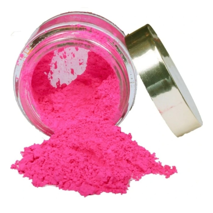 Fosforlu Toz Boya - Pembe - 5 Gr