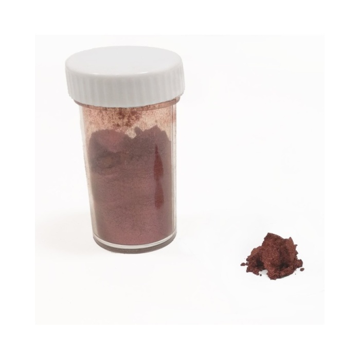 Sedef Pigment Metalik Toz Boya - Kırmızı bakır - 5 Gr