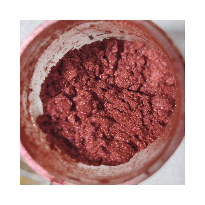 Sedef Pigment Metalik Toz Boya - Kırmızı bakır - 5 Gr