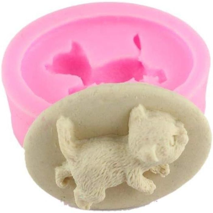 Uyuyan Köpekçik Silikon Reçine Epoksi Silikon Kalıbı - Kod:M8