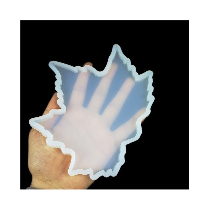 Bardak Altı Reçine Epoksi Kalıp - Yaprak - ORTA - BB3- 30510