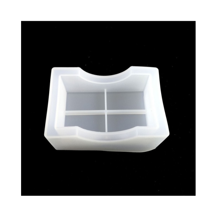 Bardak Altı ve Standı Epoksi Kalıp Seti- Kare-Kod:323-374