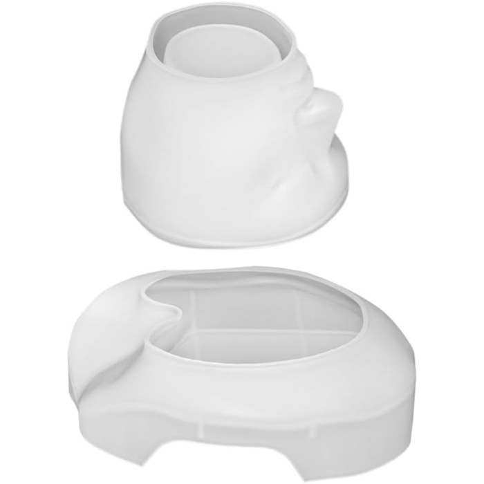 Alt Üst Surat  - Epoksi Beton Mum Hobi Silikon Kalıp KOD 1256