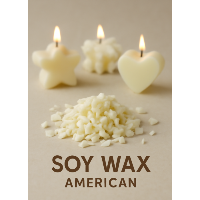 Amerikan Soya Wax %100 Natural 1 Kg