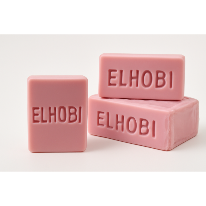 1 KG - Pembe Renk -Sabun Bazı