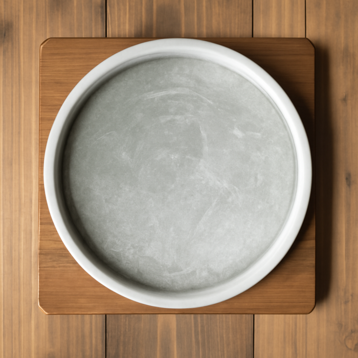 4 Cm Derinlik de 50Cm Yuvarlak Masa & Sehpa - Hobi Silikon Kalıbı / SN23-50