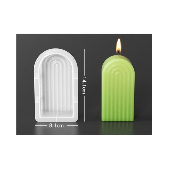 Dekoratif Epoksi Beton ve Mum Kalıbı - Kod: 274