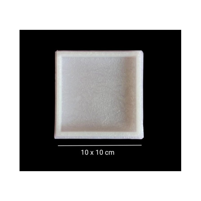 5 Adet - Kare Bardak Altı Kalıbı - 10x10 cm -Snt B109inci