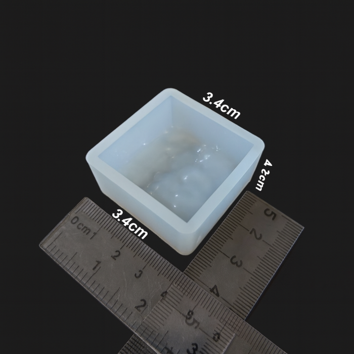 Kolye Reçine Epoksi Kalıp Dörtgen -Kod:75