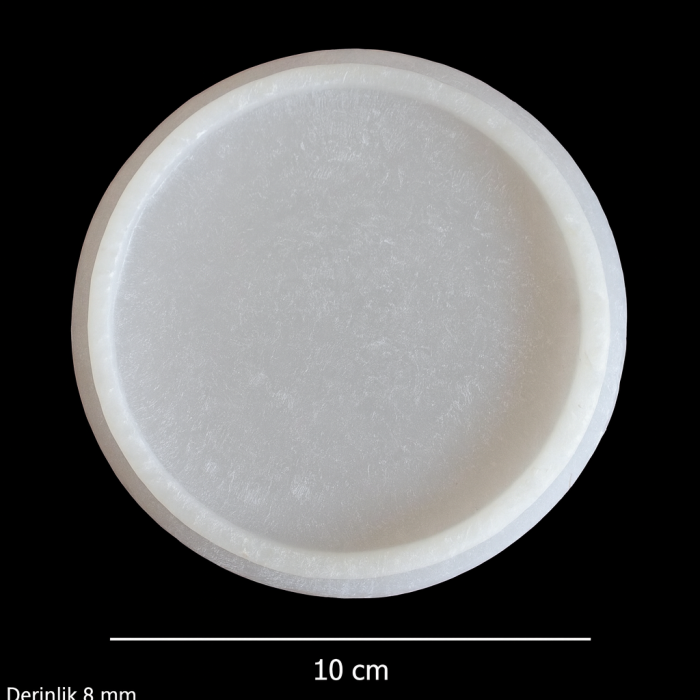 5 Adet 10cm - Tam Yuvarlak Bardak Altı Kalıbı - Snt B107inci