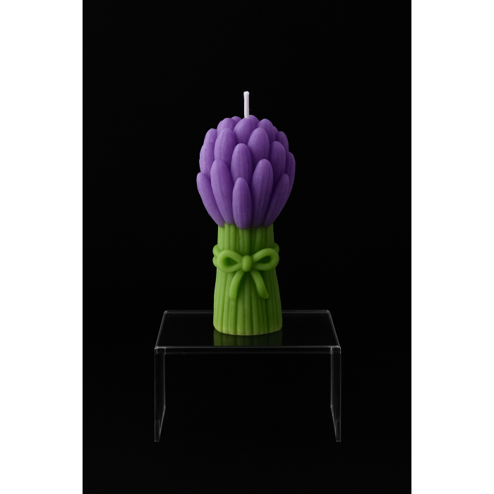 Lavanta  Demeti Mum & Sabun Silikon Kalıp Modeli Kod