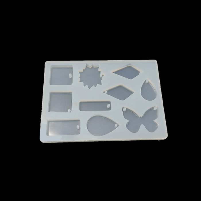 Çoklu Büyük Epoksi Kalıp - Silikon Takı Kalıbı Çk3