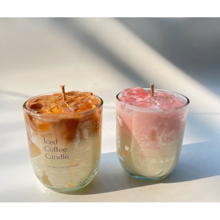 1 Adet - Soğuk Kahve Mum