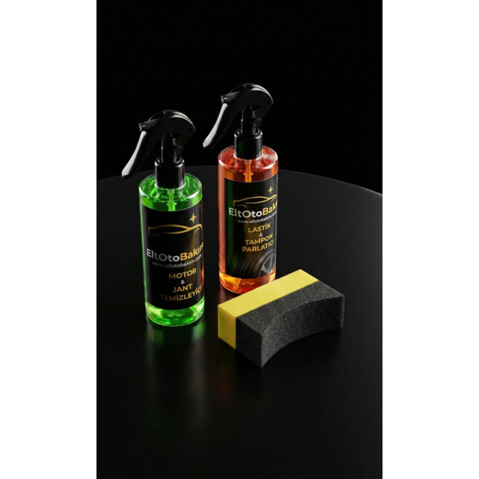 Jant ve Lastik Temizleyici Seti