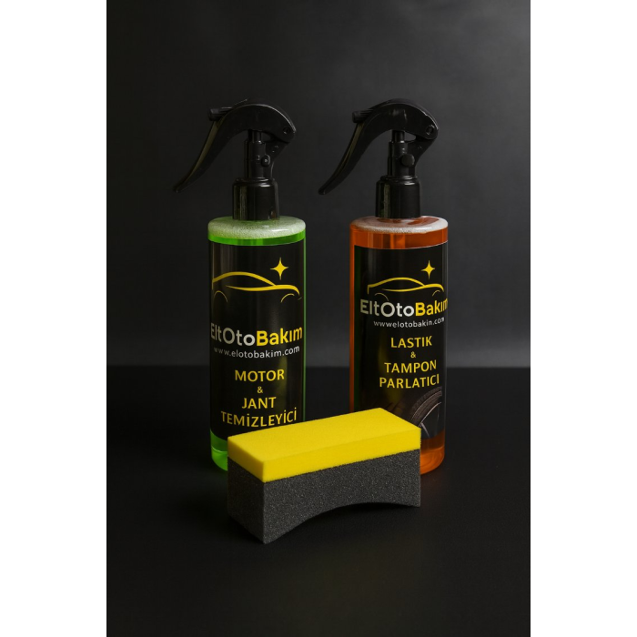 Jant ve Lastik Temizleyici Seti