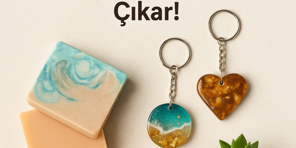 Epoksi, Sabun, Mum ve Beton Hobi Ürünleri ile Yaratıcılığını Ortaya Çıkar!