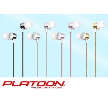Platoon PL-2190 Pembe Kulak İçi Cep Telefon Ve Mp3 Kulaklık