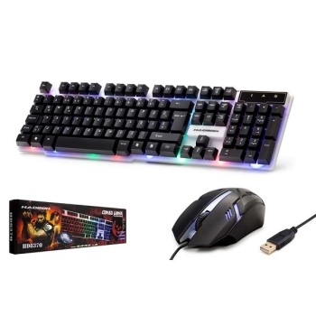 HADRON HD837Q LEDLİ GAMİNG KLAVYE MOUSE SET
