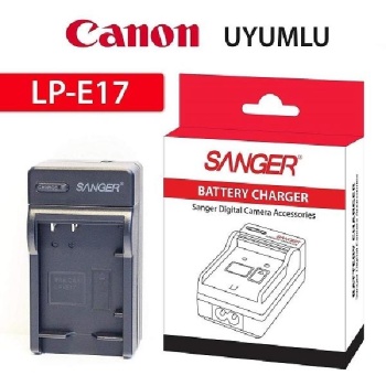 Sanger LP-E17 Canon Şarj Aleti Şarz Cihazı