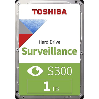 TOSHIBA HDWV110UZSVA S300 3.5 1TB 5700rpm 64mb SATA 7/24 Harddisk